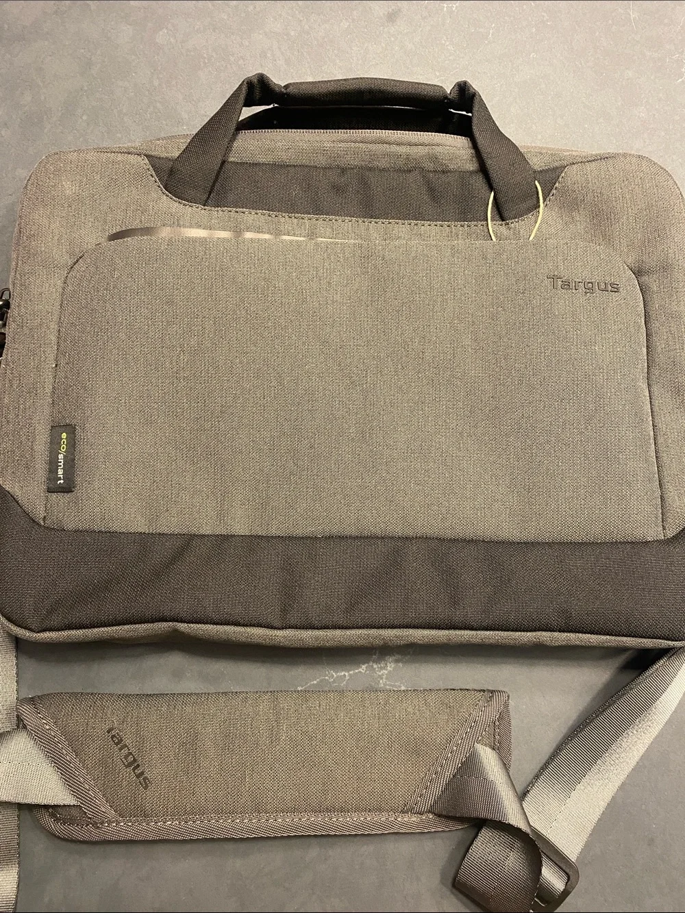 Targus Gray and Black Laptop Messenger Bag